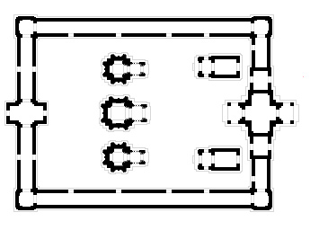 Temple layout plan